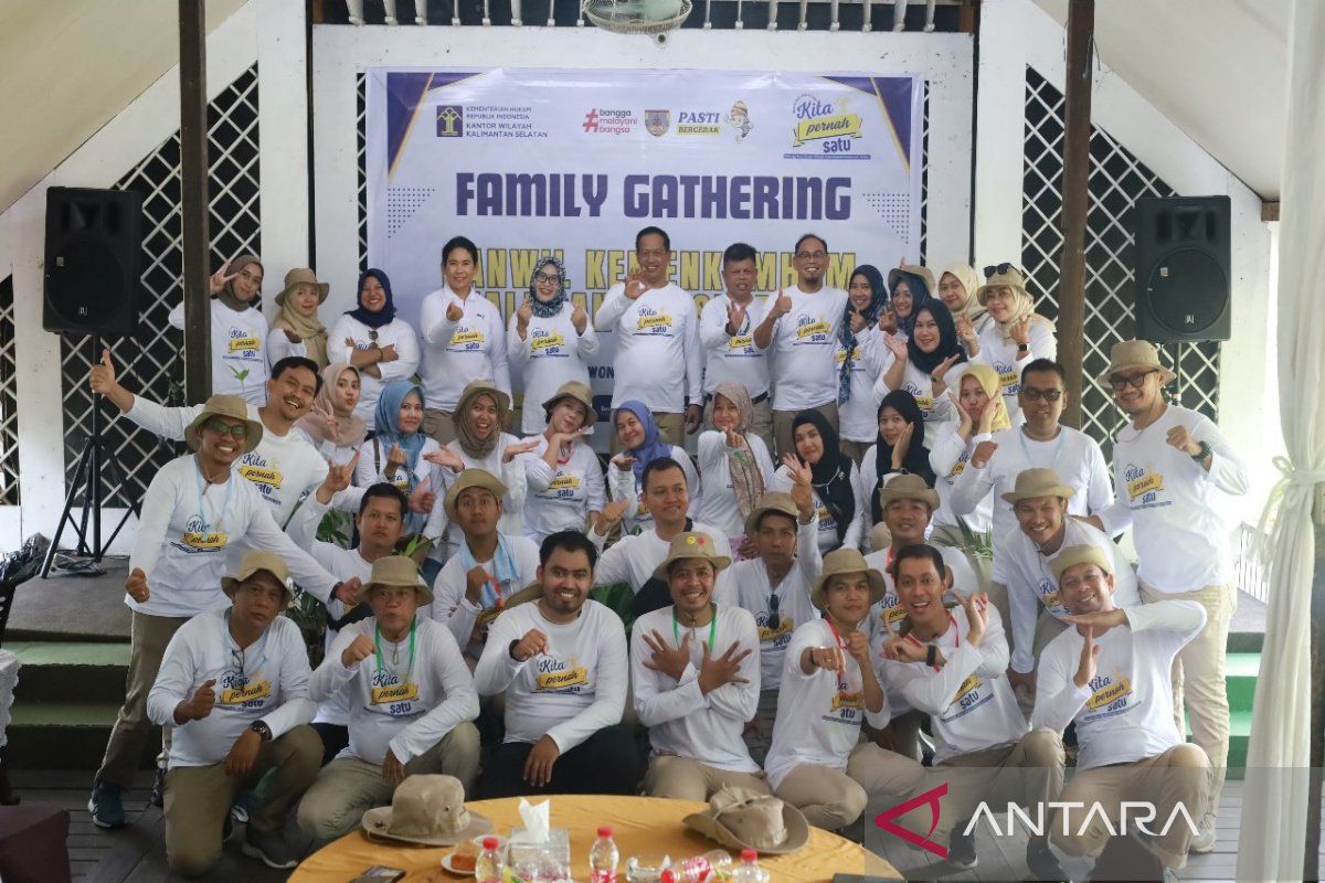 Kemenkumham Kalsel gelar family gathering 