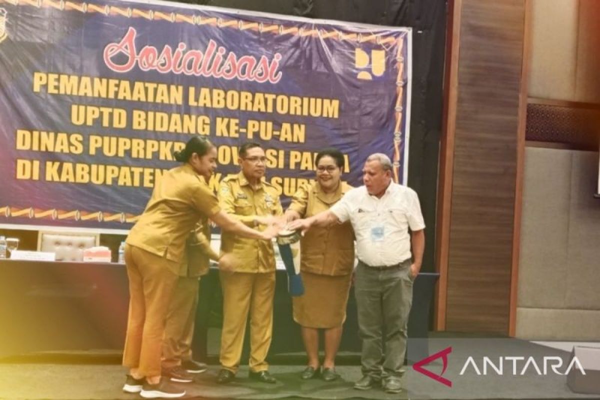 Dinas PUPRKP Papua sosialisasi pemanfaatan laboratorium di Biak dan Supiori