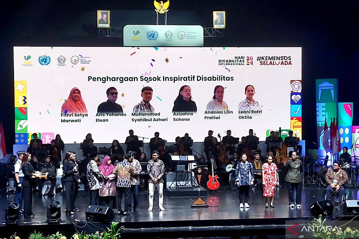 Kemensos beri penghargaan para tokoh disabilitas inspiratif