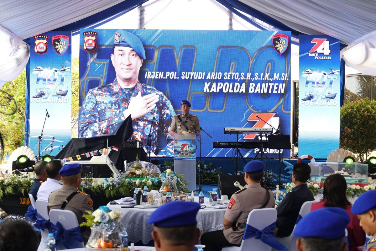 Kapolda Banten ingatkan Polairud tantangan geopolitik hingga bencana