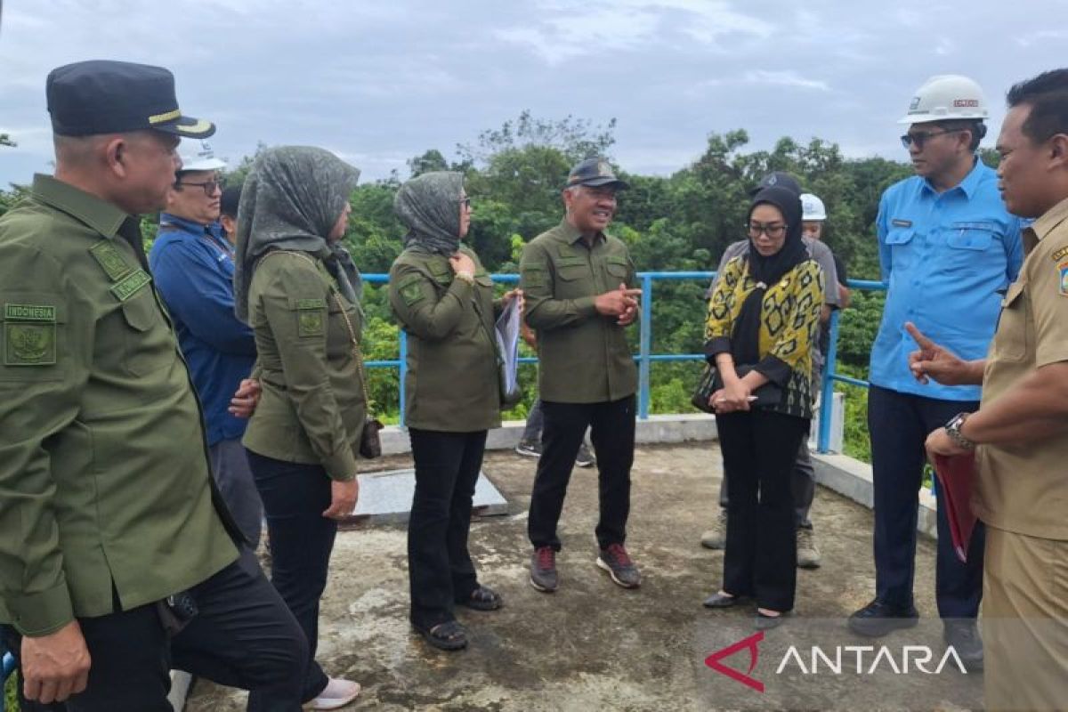 DPRD Balikpapan tinjau pembangunan Embung Aji Raden