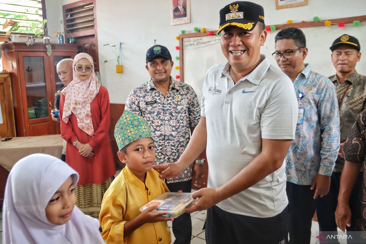 Disdikbud Belitung: Program makan bergizi gratis bentuk karakter siswa