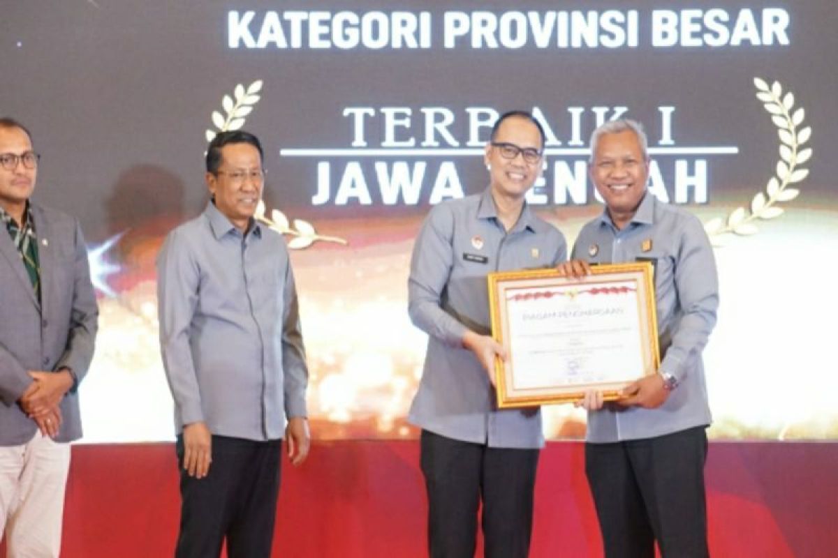 Kemenkumham Jateng "Terbaik Pendampingan Penilaian Indeks Reformasi Hukum"