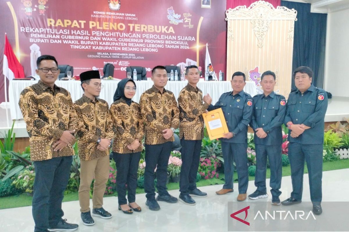 Pasangan Fikri-Hendri suara terbanyak di Rejang Lebong, petahana kedua