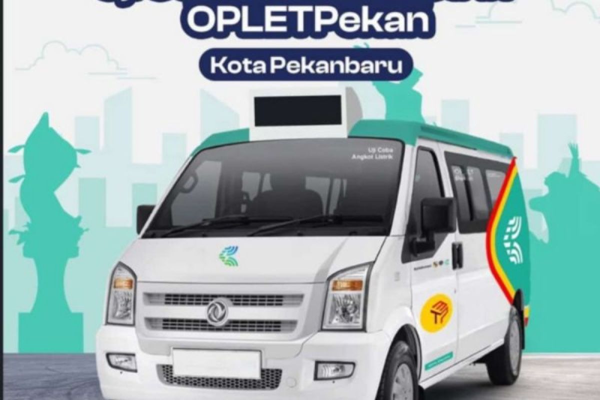 Ada oplet listrik angkut penumpang ke halte di Pekanbaru