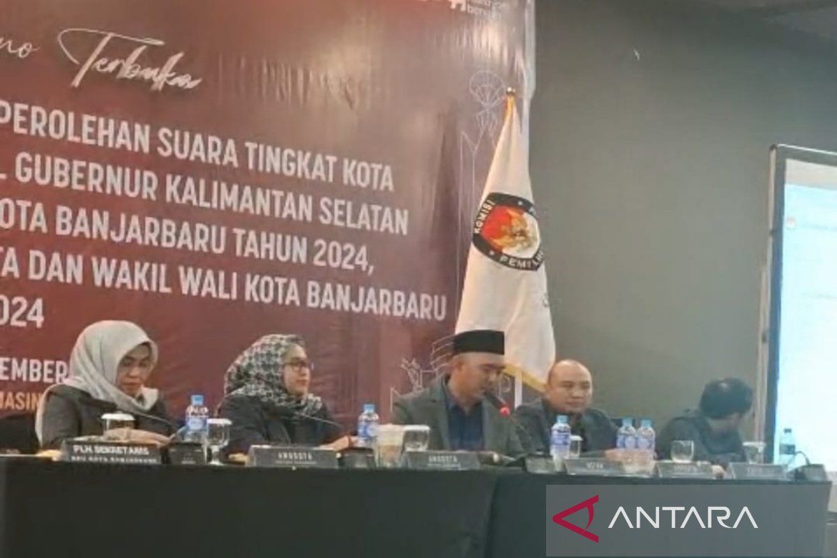 KPU Banjarbaru tetapkan Lisa-Wartono menangkan Pilkada