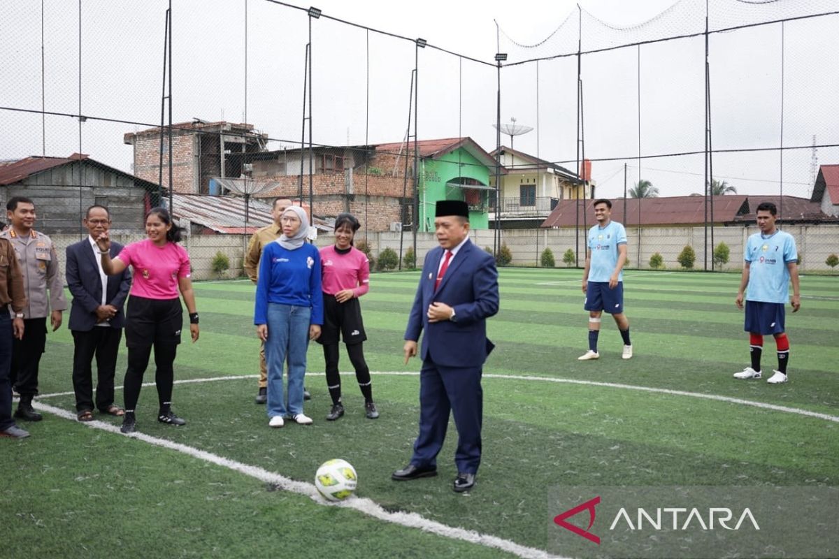 Gubernur Jambi apresiasi Turnamen Mini Soccer HUT ke-87 ANTARA