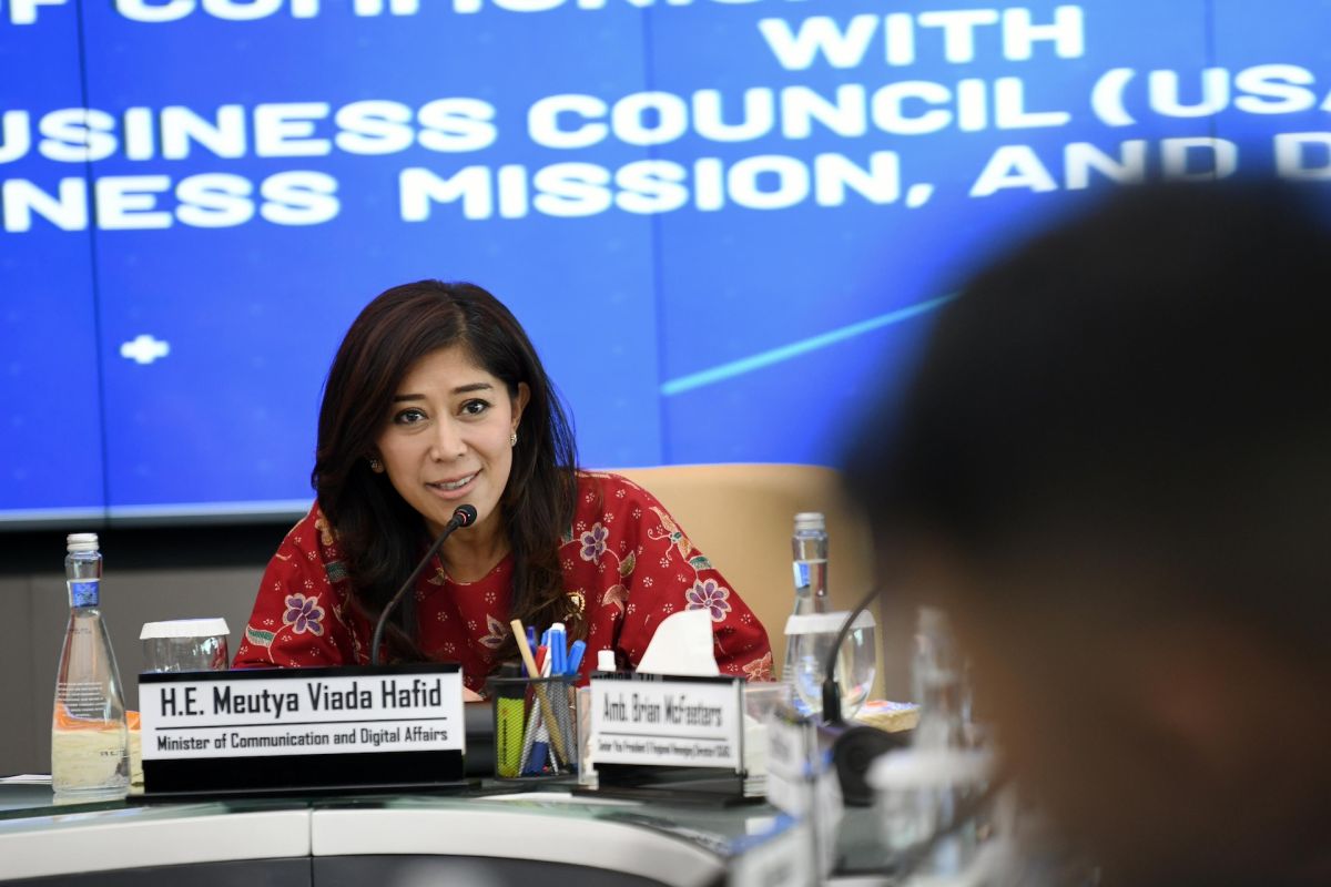 Indonesia partners with US to achieve Digital Vision 2045