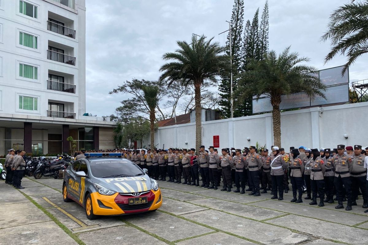 Polresta Bukittinggi amankan Rapat Pleno Rekapitulasi Pilkada 2024