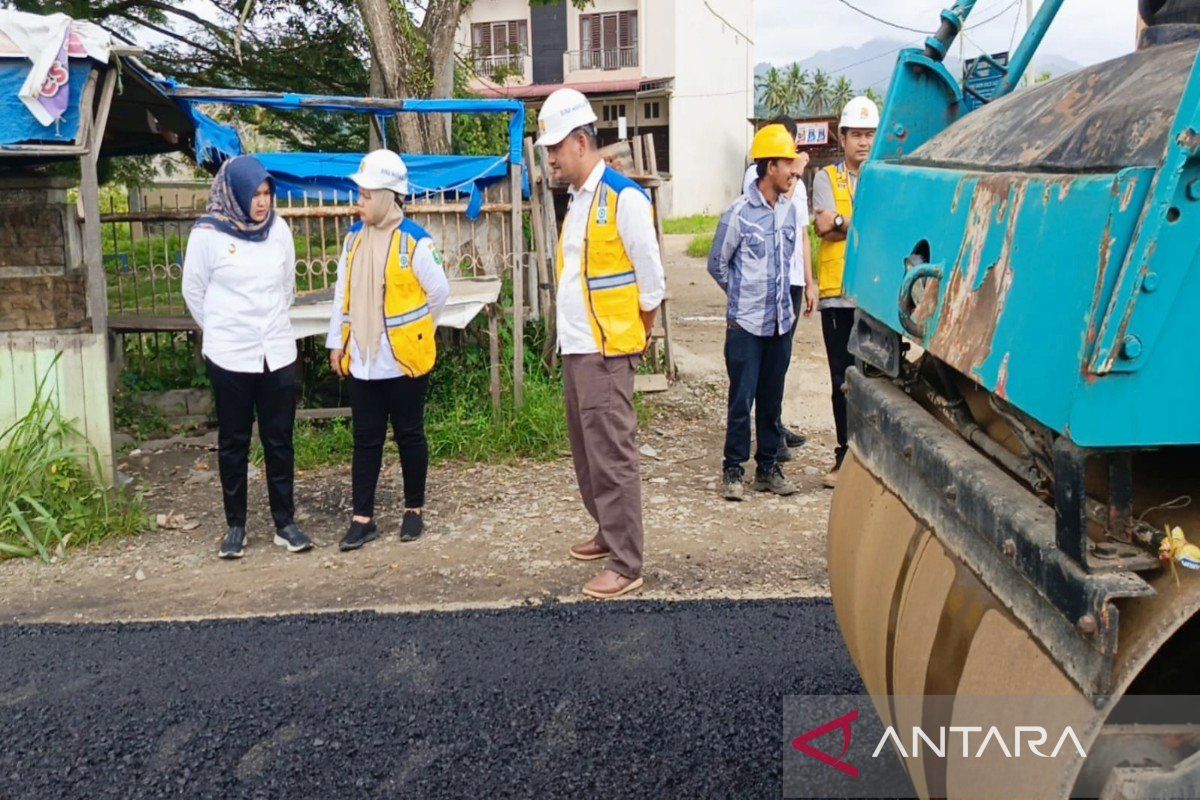 Wabup  Madina tinjau pembangunan jalan Lingkar Timur Panyabungan