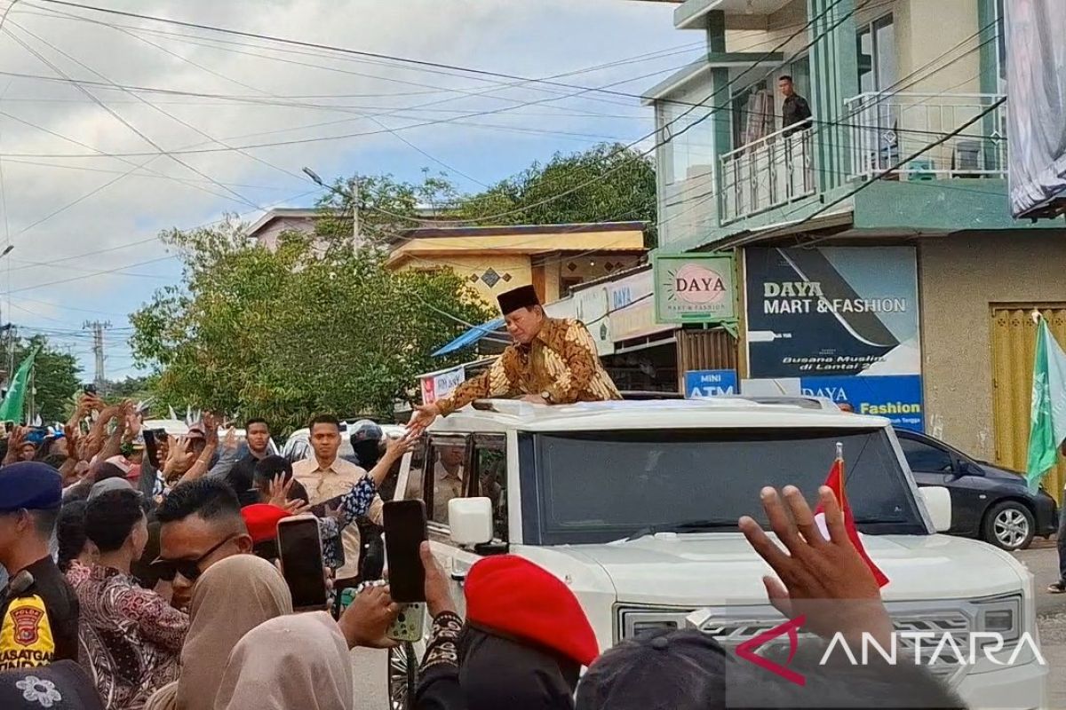 Prabowo hadir di lokasi Sidang Tanwir Muhammadiyah