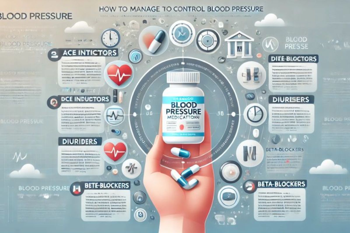 Cara atasi hipertensi dengan obat untuk mengontrol tekanan darah