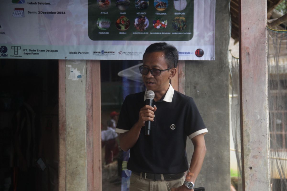 UMN beri latihan ketahanan pangan pada warga Lebak