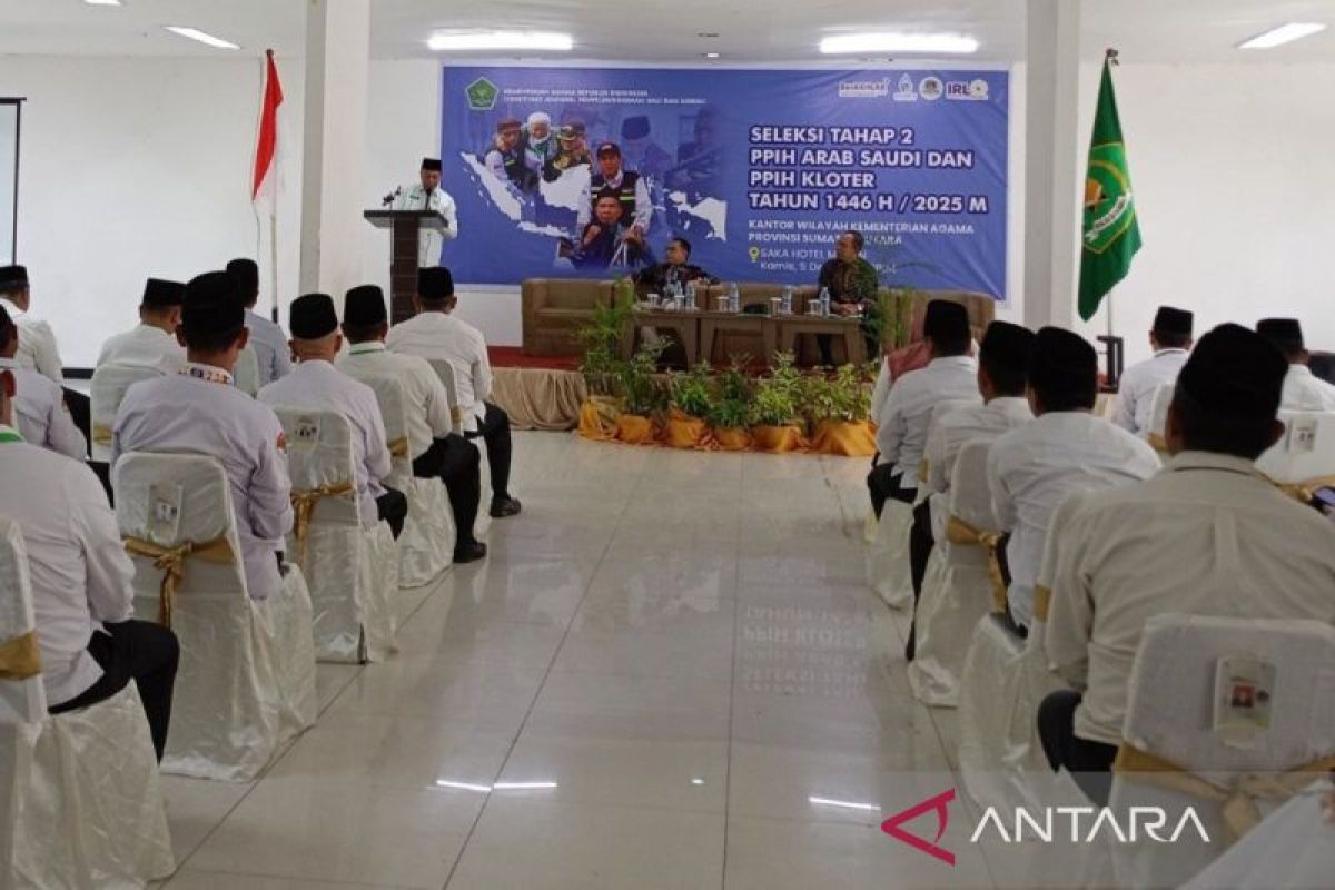 Ada 115 peserta ikuti seleksi untuk petugas haji  Sumut