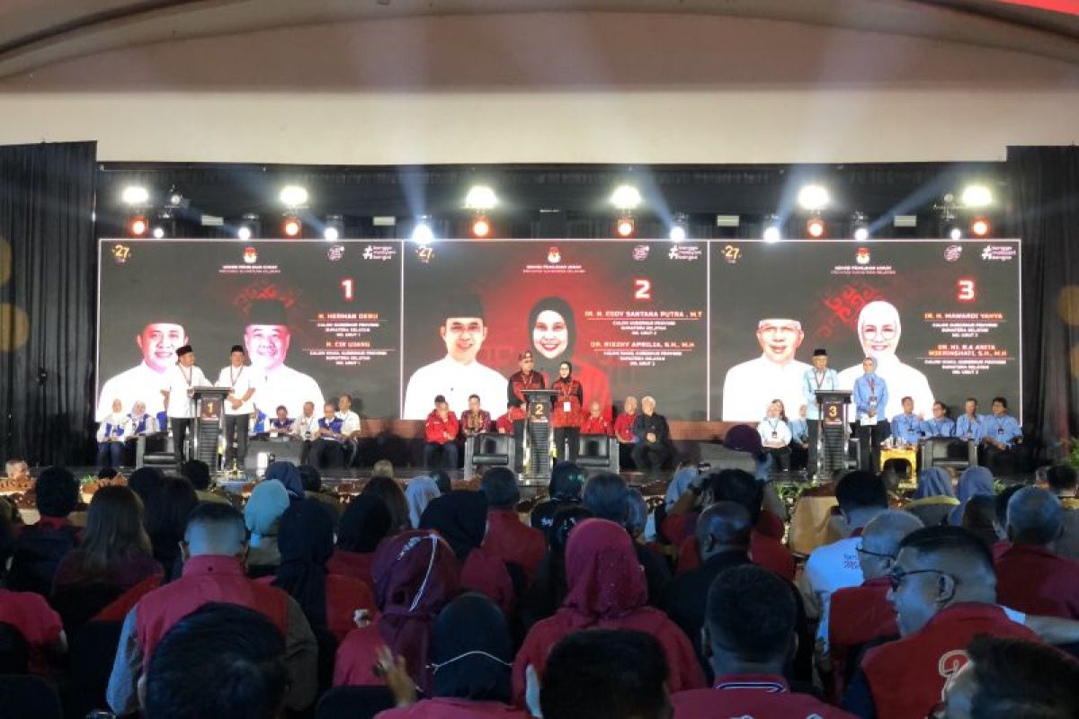 KPU Sumsel sebut 14 daerah telah rekapitulasi suara pilgub