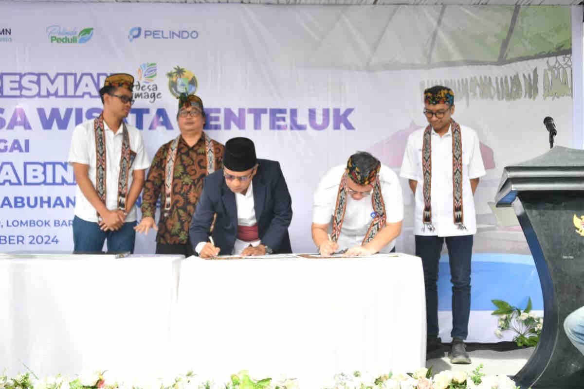 Pelindo kembangkan pariwisata berkelanjutan di Desa Senteluk-NTB