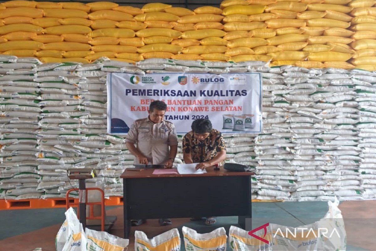 Bulog Bombana salurkan 2,7 juta kg bantuan pangan 2024