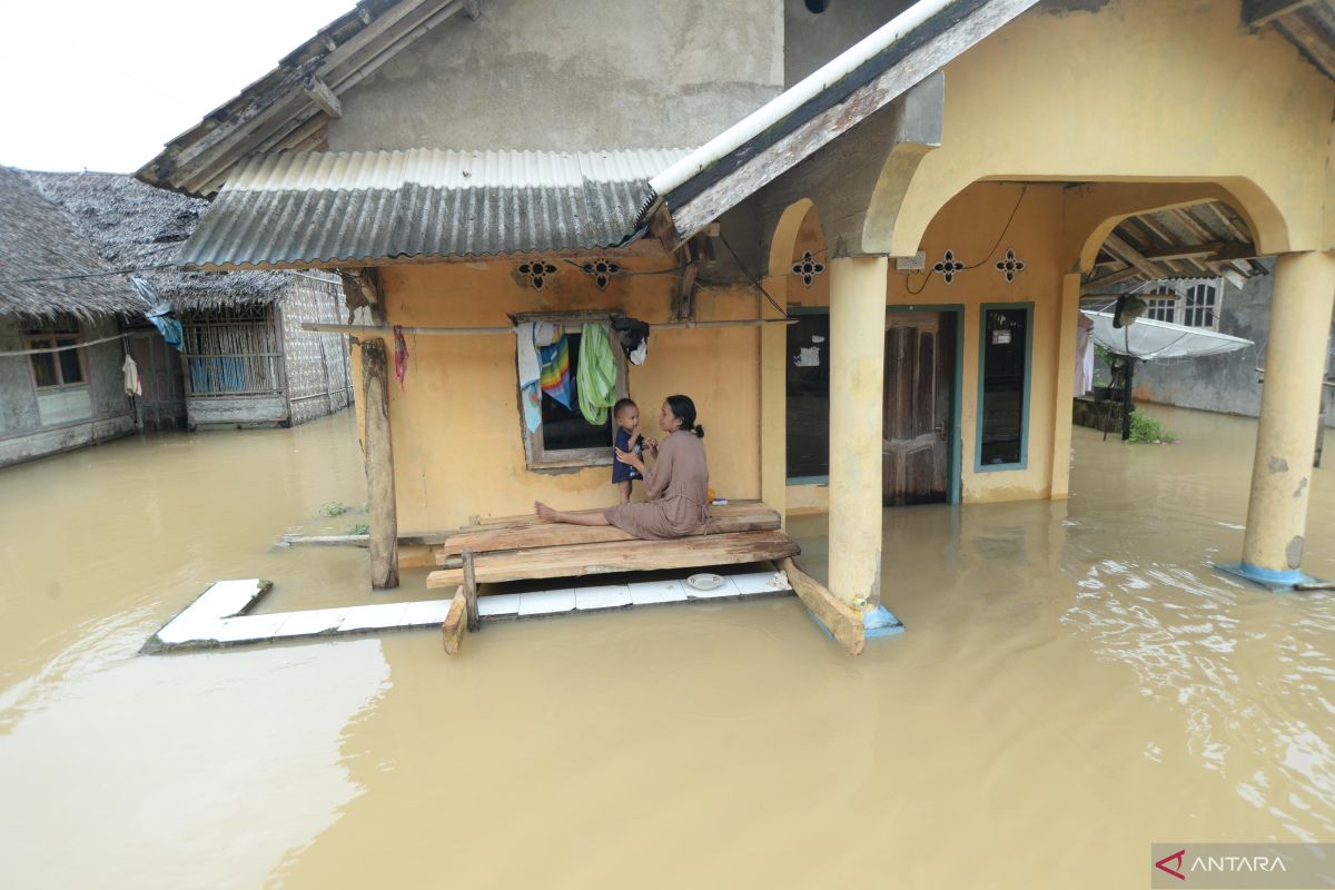 18 kecamatan di Pandeglang sudah empat hari terdampak banjir