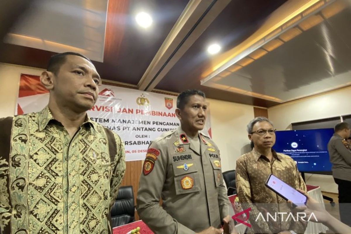 PT AGM dan Mabes Polri kembangkan sistem pengamanan obvitnas tambang