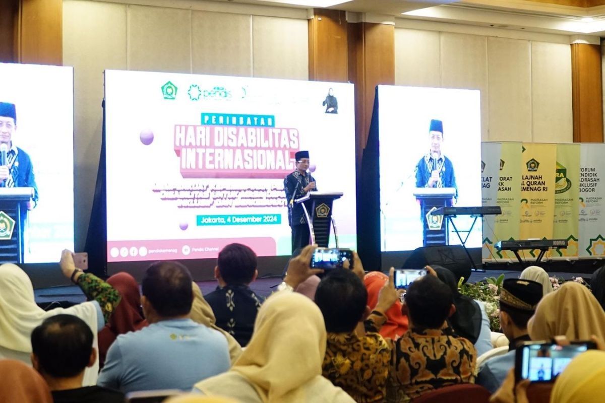 Kementerian Agama RI hadirkan 1.000 madrasah inklusi bagi penyandang disabilitas