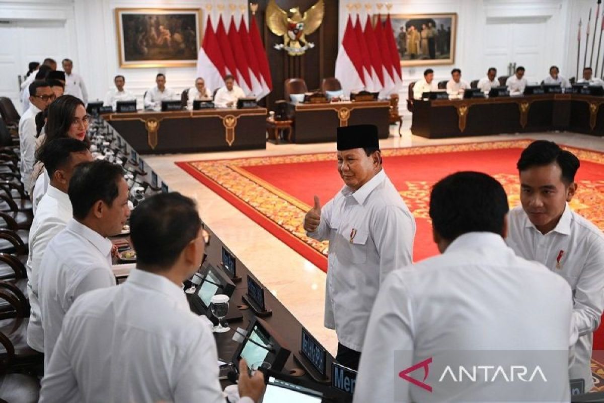 Presiden Prabowo Subianto teken Perpres Rincian APBN TA 2025