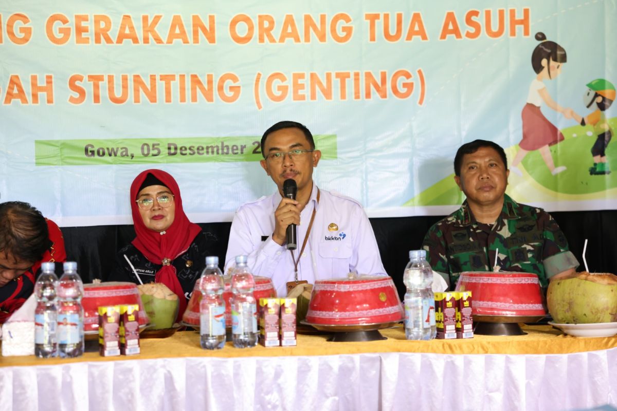 BKKBN optimistis peluncuran GENTING BKKBN Sulsel turunkan stunting