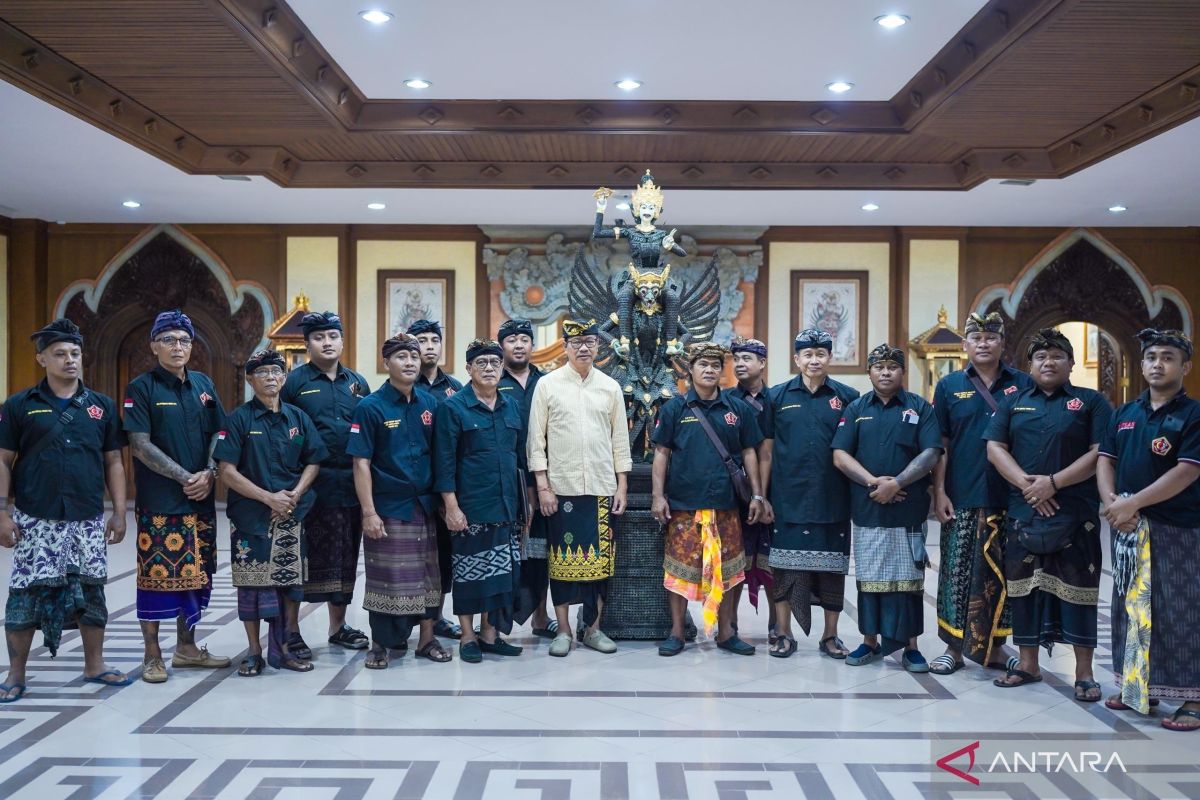 Wabup Badung terima DPD Perguruan Pencak Silat Kertha Wisesa