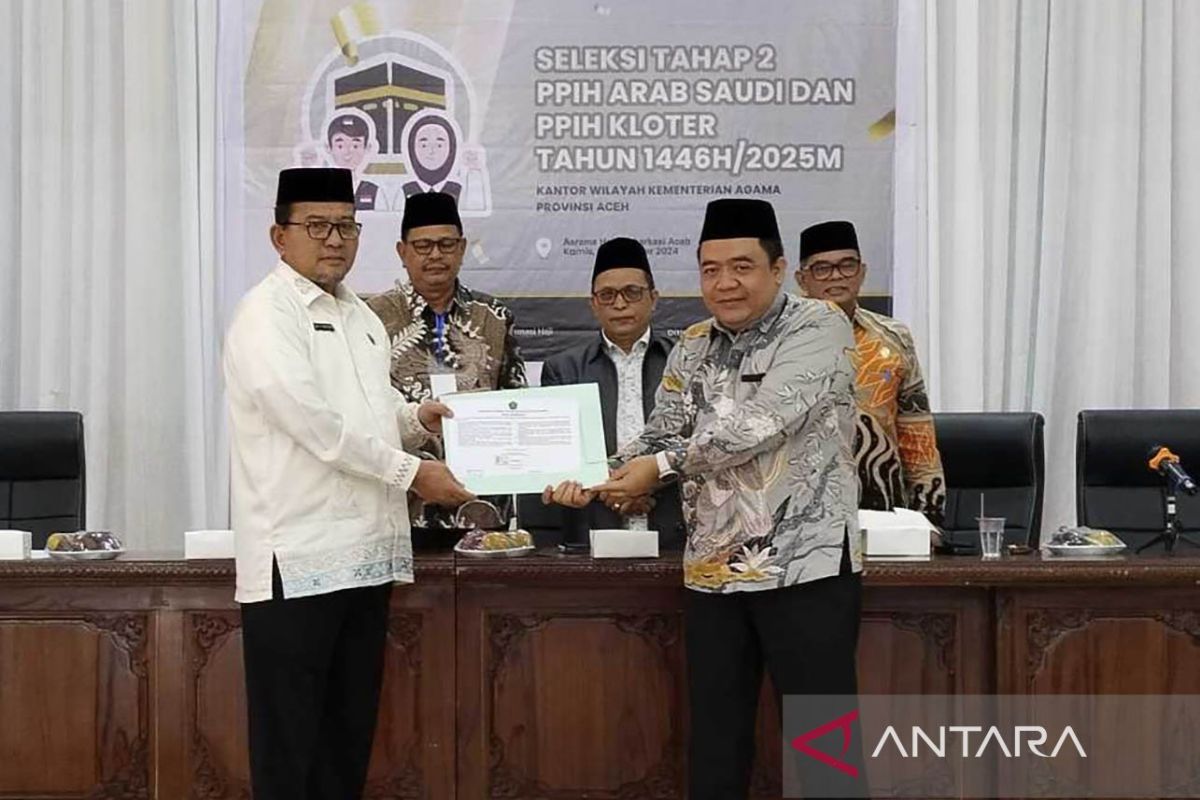 Kemenag Aceh seleksi petugas haji 2025 tahap dua