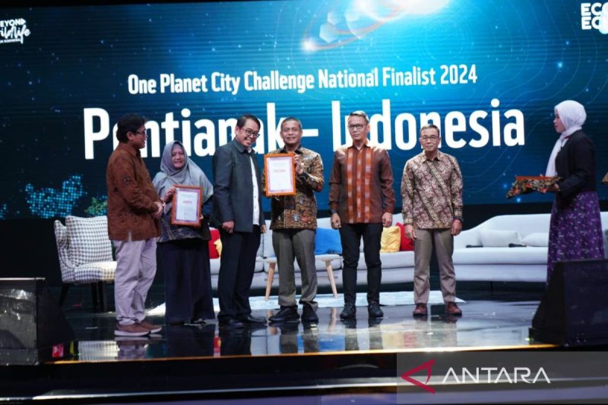 Pemerintah Kota Pontianak raih penghargaan One Planet City Challenge