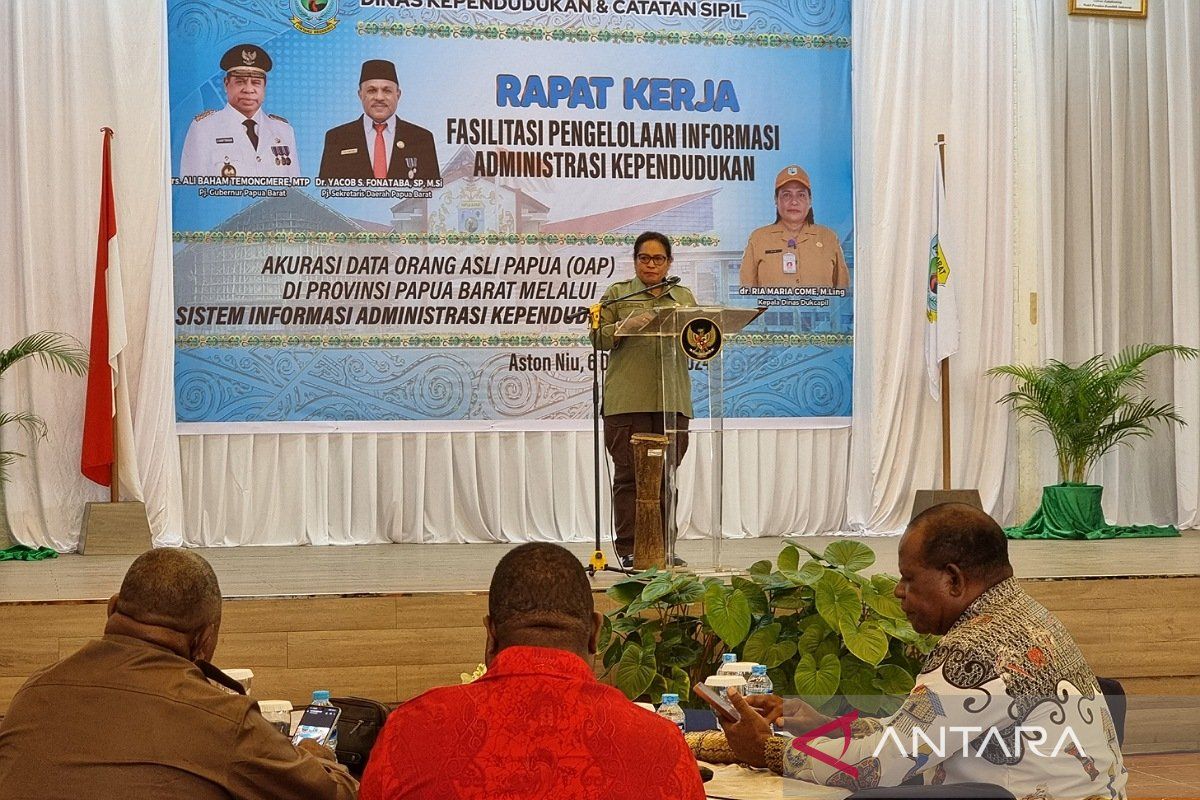 Dukcapil Papua Barat target pendataan OAP rampung pada Maret 2025