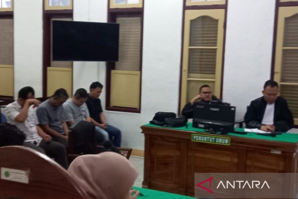 Hakim vonis bervariasi empat terdakwa korupsi Rp4,08 miliar di Bank Sumut Syariah Kisaran