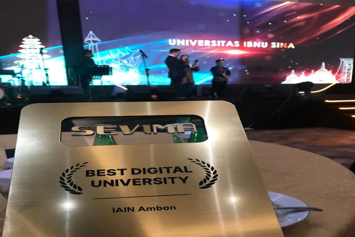 IAIN Ambon  raih best digital university Savima award 2024