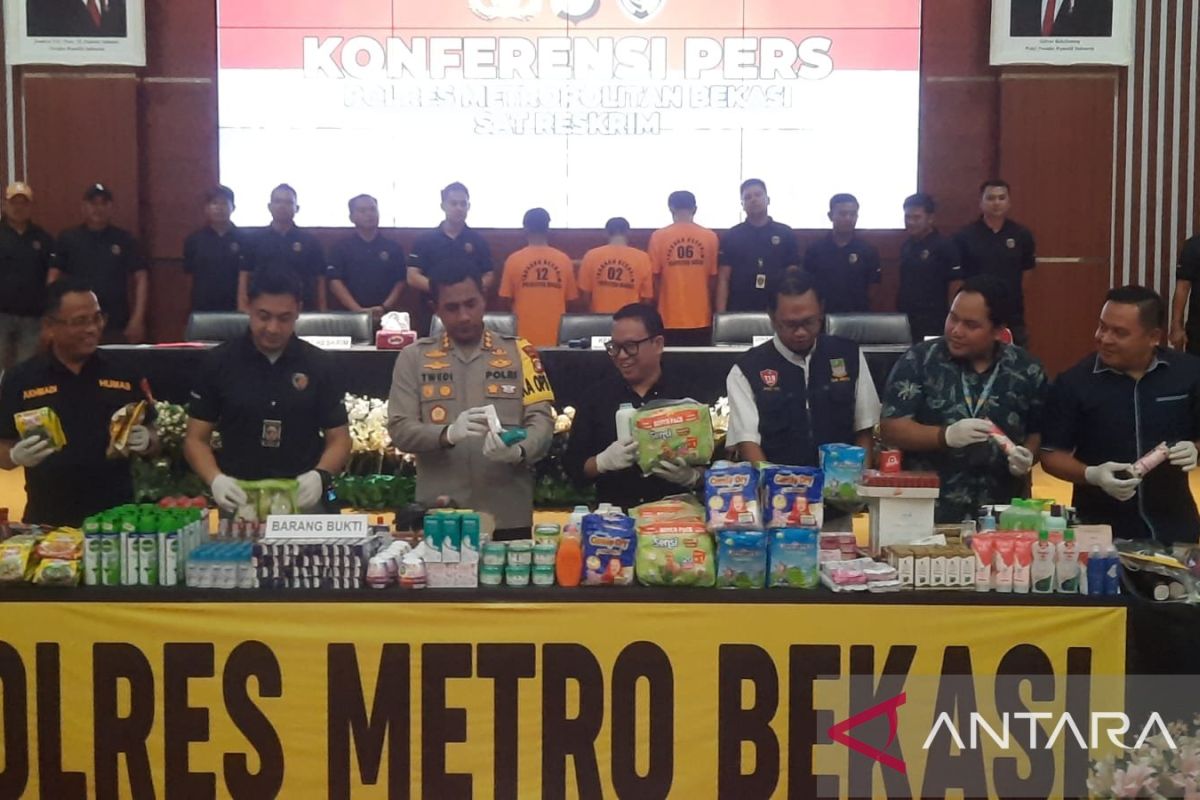 Polisi bongkar praktik penjualan produk modus ubah tanggal kedaluwarsa