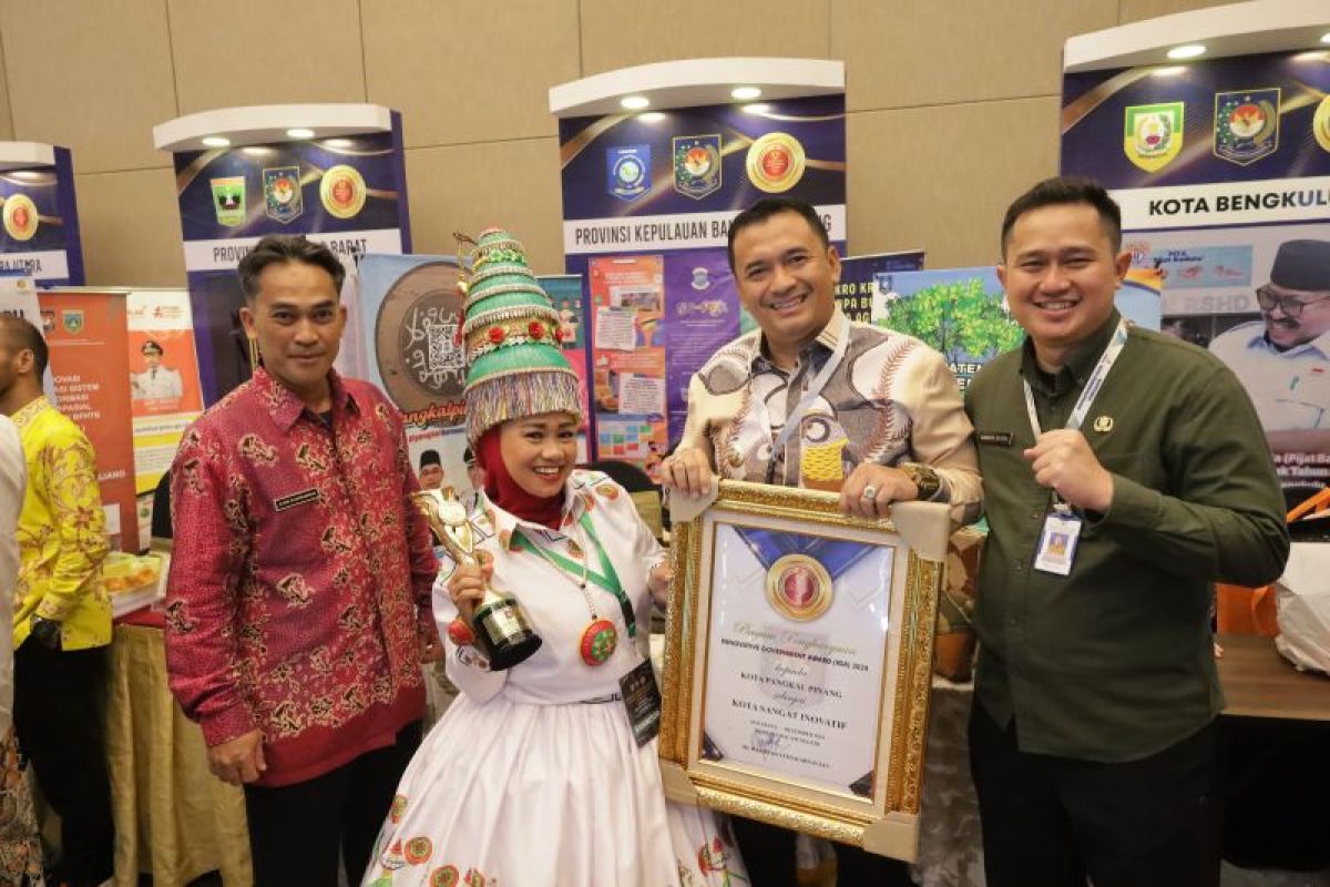 Kota Pangkalpinang kembali raih Inovatif Government Award dari Kemendagri