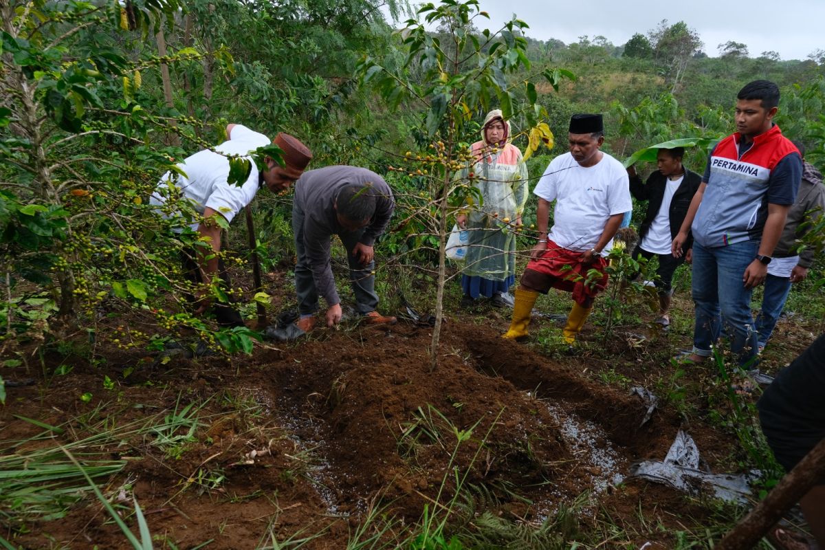 Pertamina edukasi petani kopi di Bener Meriah