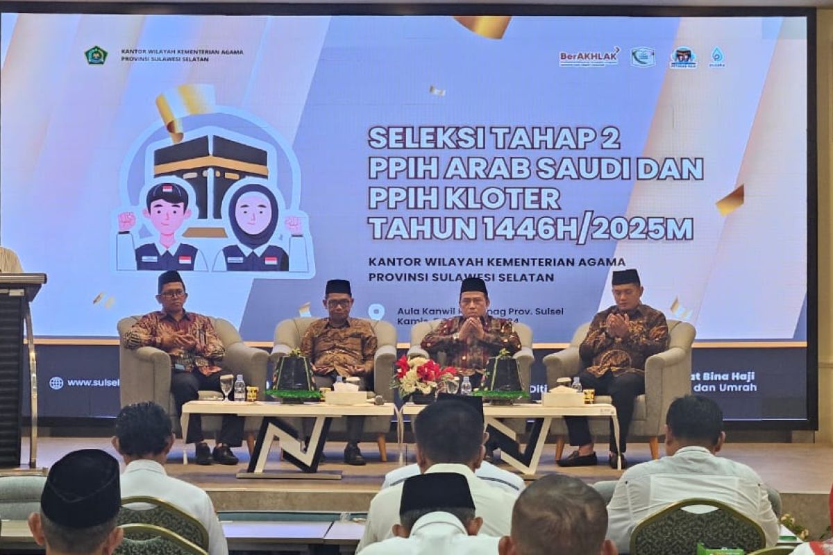 Kemenag Sulsel jamin transparan pada seleksi tahap II PPIH Kloter