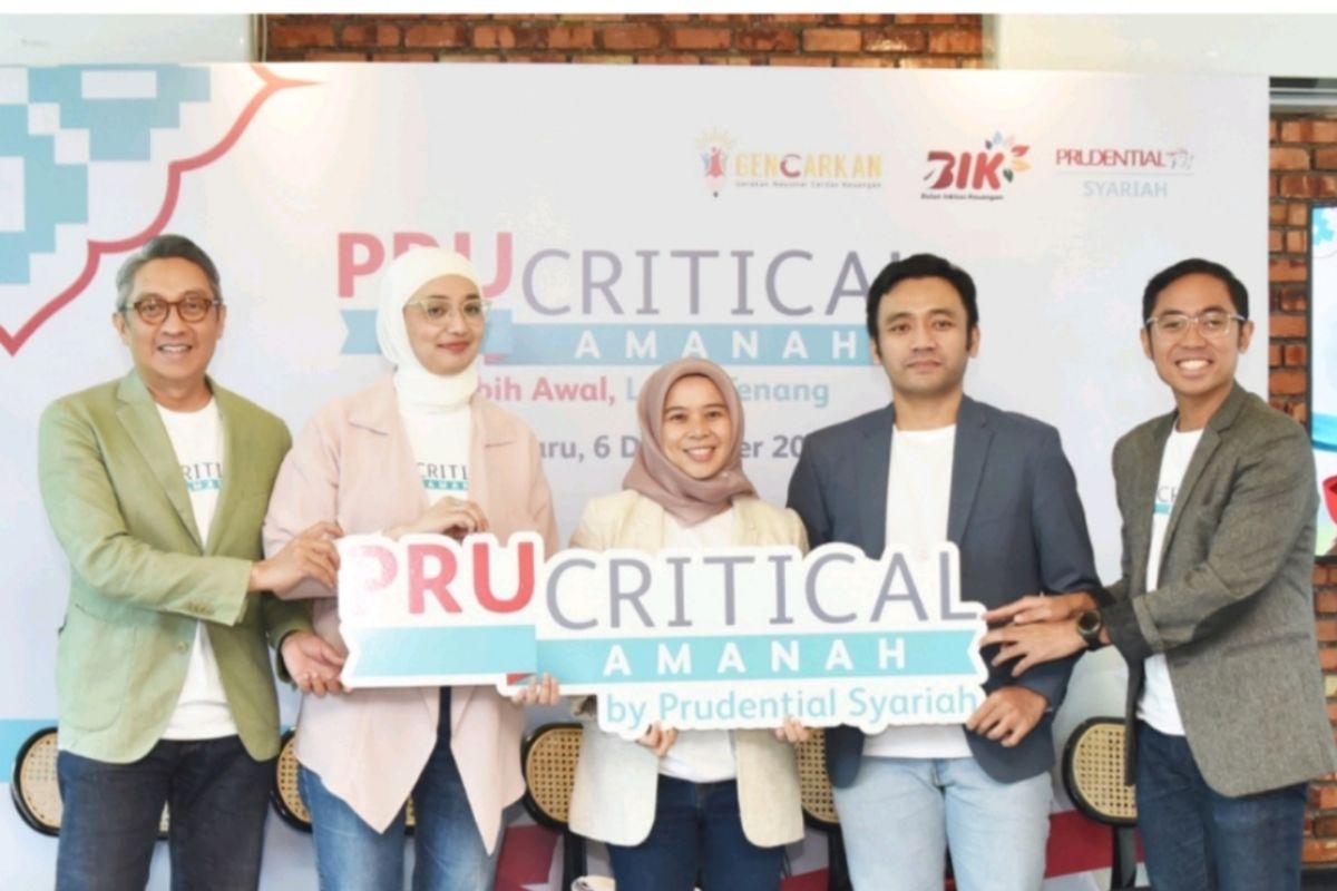 Penyakit kritis tinggi di Riau, Prudential Syariah hadirkan PRUCritical Amanah