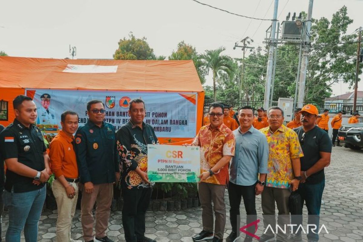 PTPN IV Regional III perkuat BPBD Pekanbaru antisipasi bencana