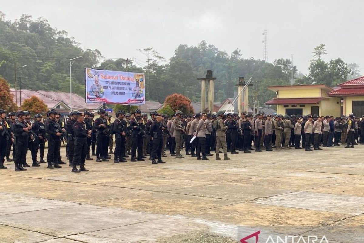 475 personel gabungan amankan PSU di Kabupaten Maybrat