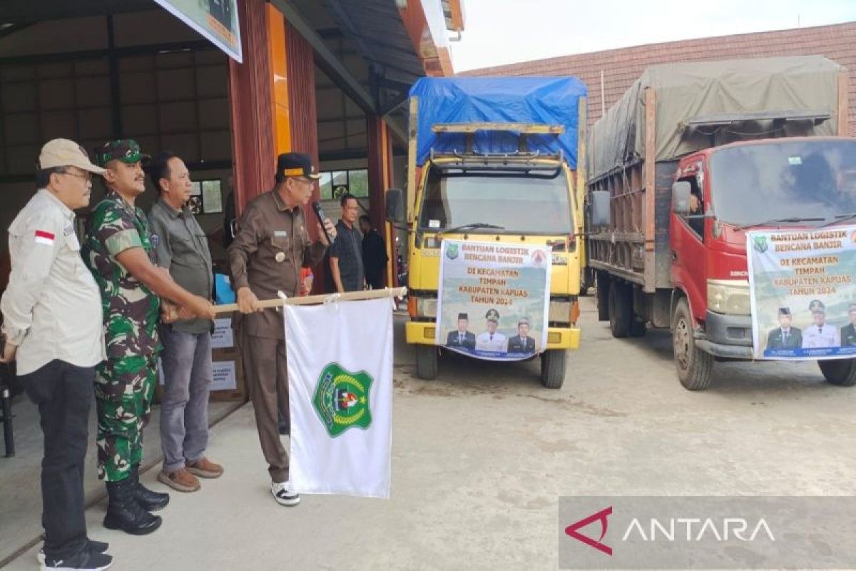 Pemkab Kapuas kirim bantuan untuk empat kecamatan terdampak banjir