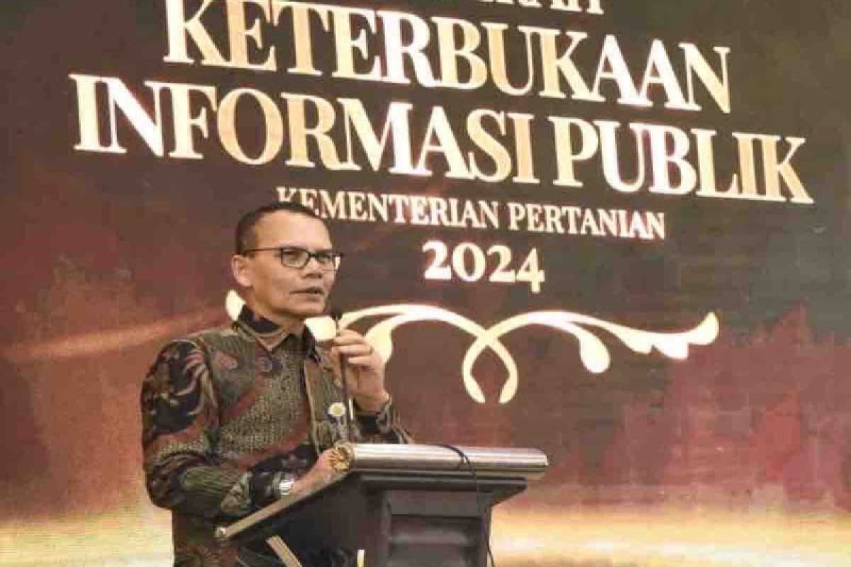 Kementan: Keterbukaan informasi publik dukung swasembada pangan