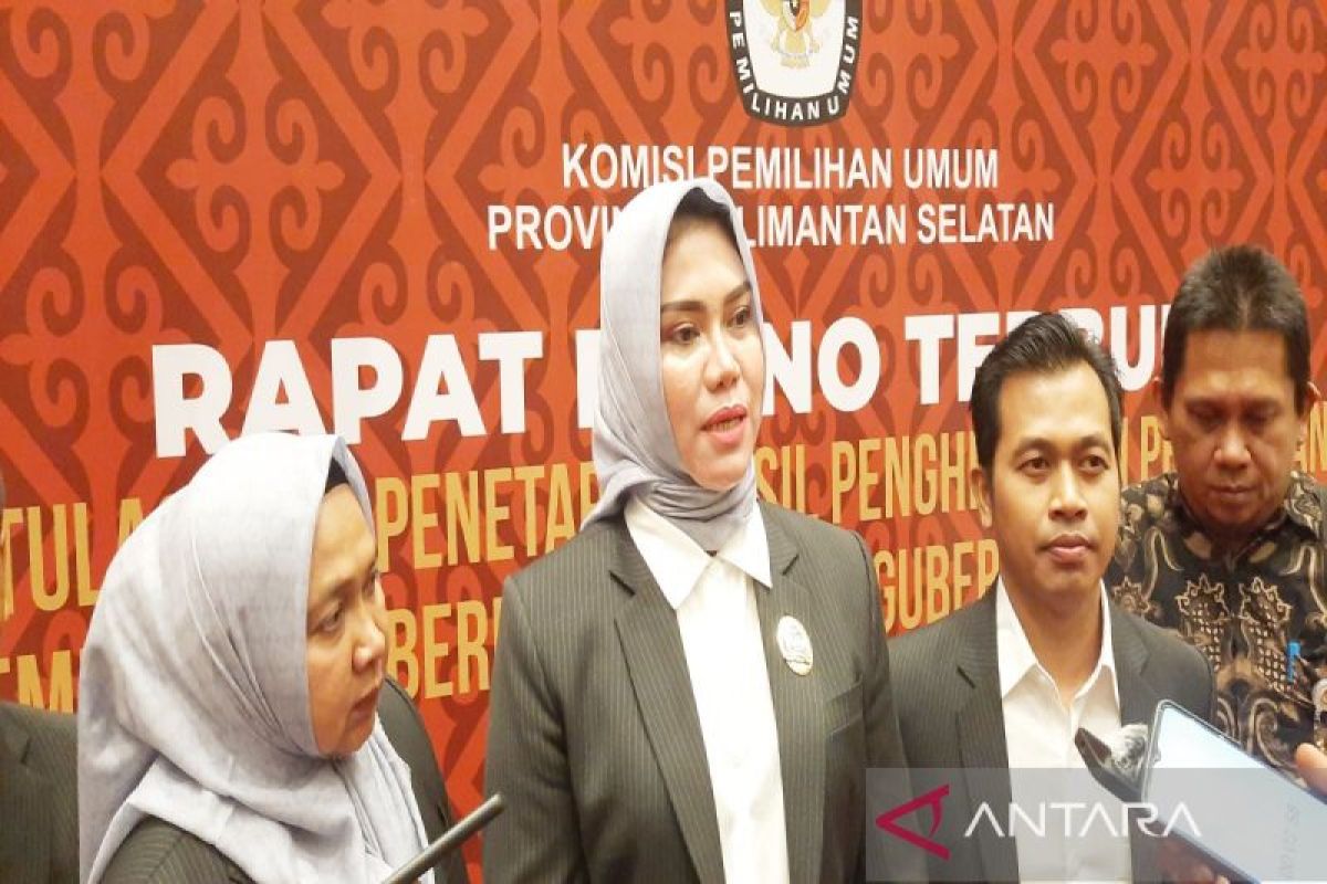 Tingkat partisipasi Pilgub Kalsel 2024 naik 8,1 persen