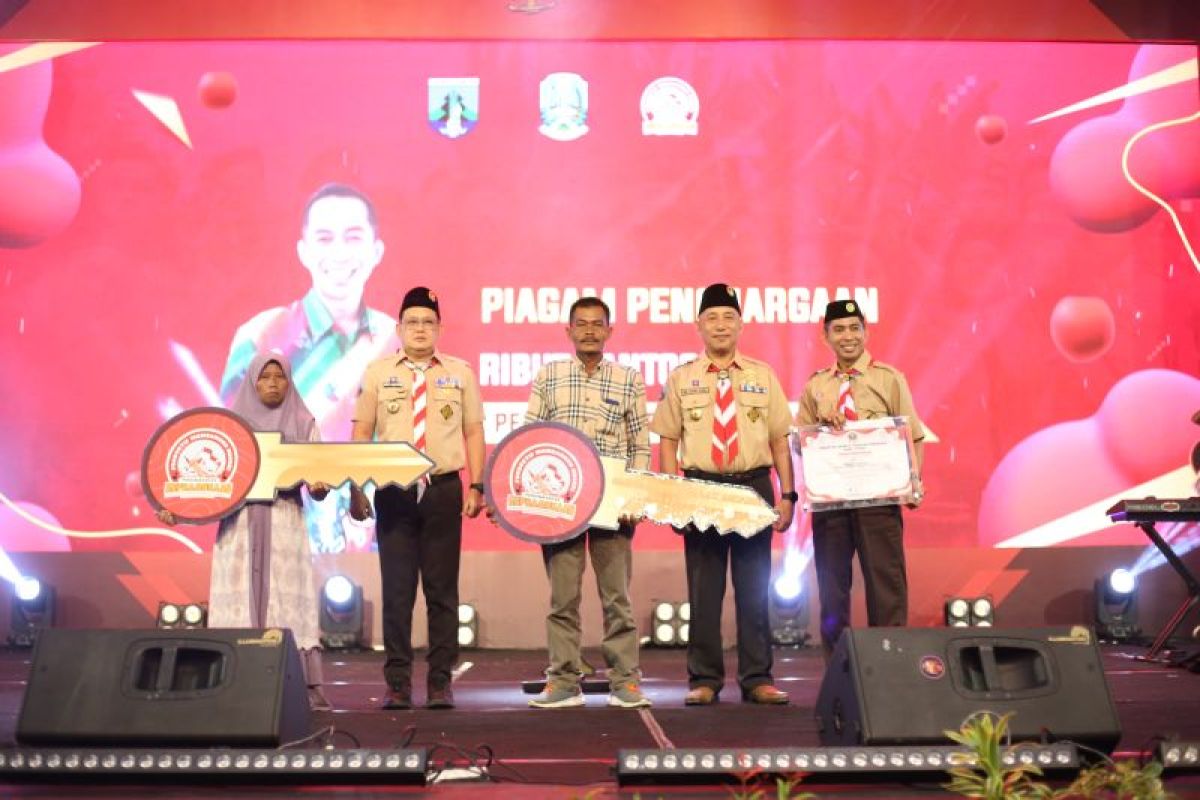 Kwarda Pramuka dapat tambahan bantuan pemugaran rumah dari Pemprov Jatim