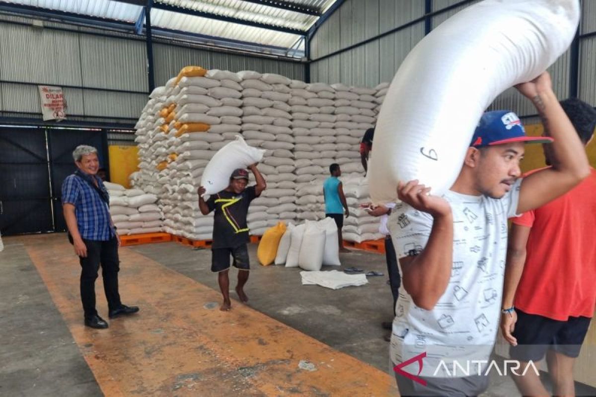 Bulog Manokwari siapkan 2.500 ton cadangan beras hadapi akhir tahun