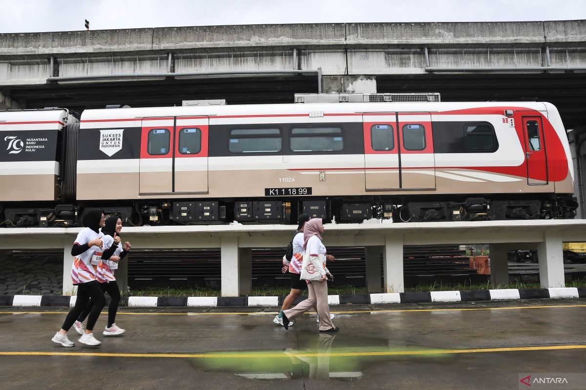 Pembangunan LRT Jakarta Fase 1B capai 39,83 persen per Desember 2024