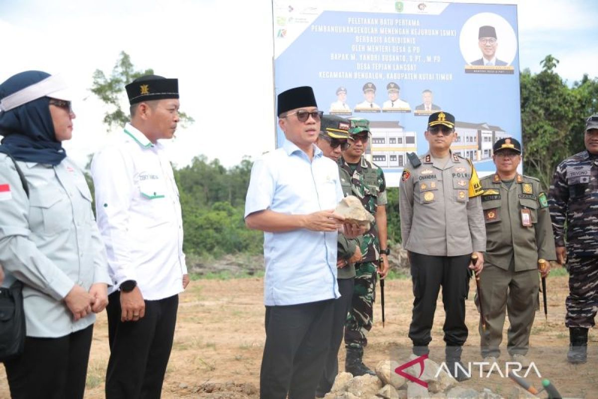 Menteri Desa Yandri dorong Kaltim sulap danau bekas tambang jadi tujuan wisata