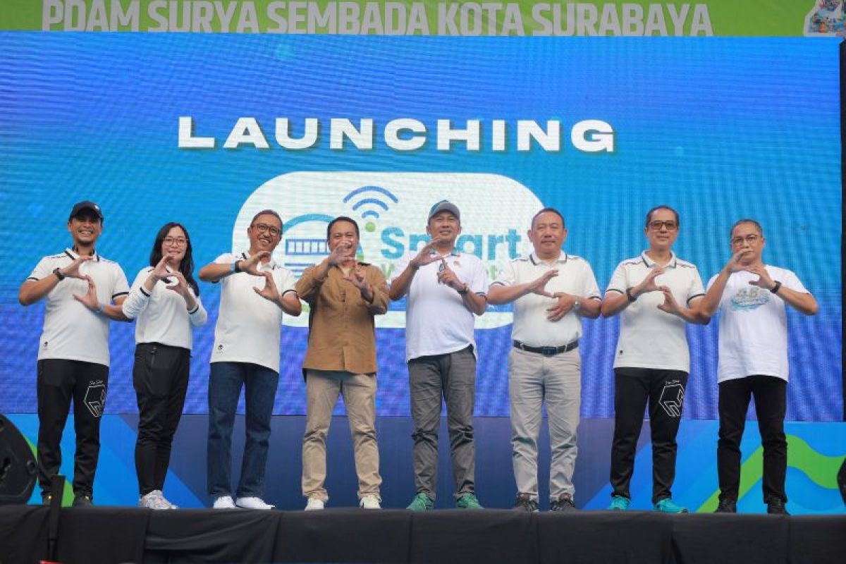 PDAM Surabaya luncurkan Meter Air Pintar dukung smart city