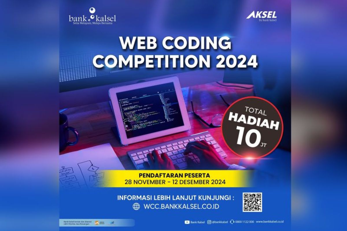 Bank Kalsel gelar Web Coding Competition 2024