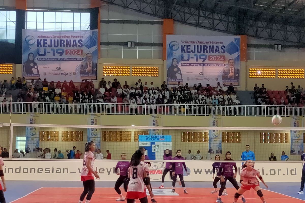 Kejurnas Voli U-19 diharapkan tingkatkan minat masyarakat Bandarlampung