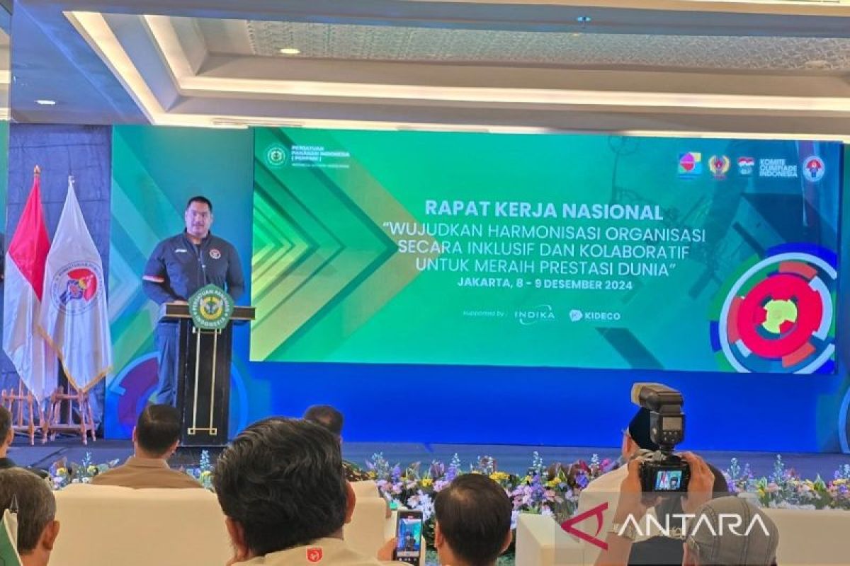 Menpora buka Rakernas Perpani 2024